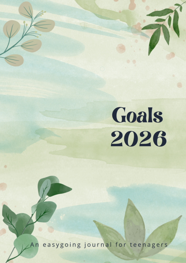 Teen Goals Journal 2026 | Printable Planner for Teenagers (PDF)