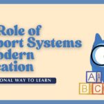 Role of support systems in education shown through a warm learning moment with a child receiving guidance from a tutor or mentor in a calm and supportive environment.